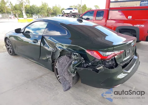 2022 BMW 430I из США, поврежденный, VIN WBA53AP01NCK11705